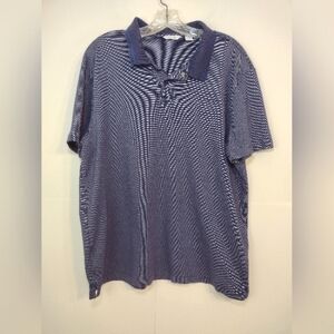 Calvin Klein men's blue polo shirt size (XL)